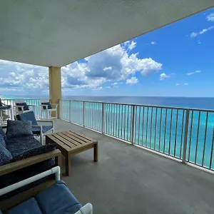 Tropic Winds 1701 Premium Corner Unit With 2 Parkings! Free Chairs Service! Panama City Beach